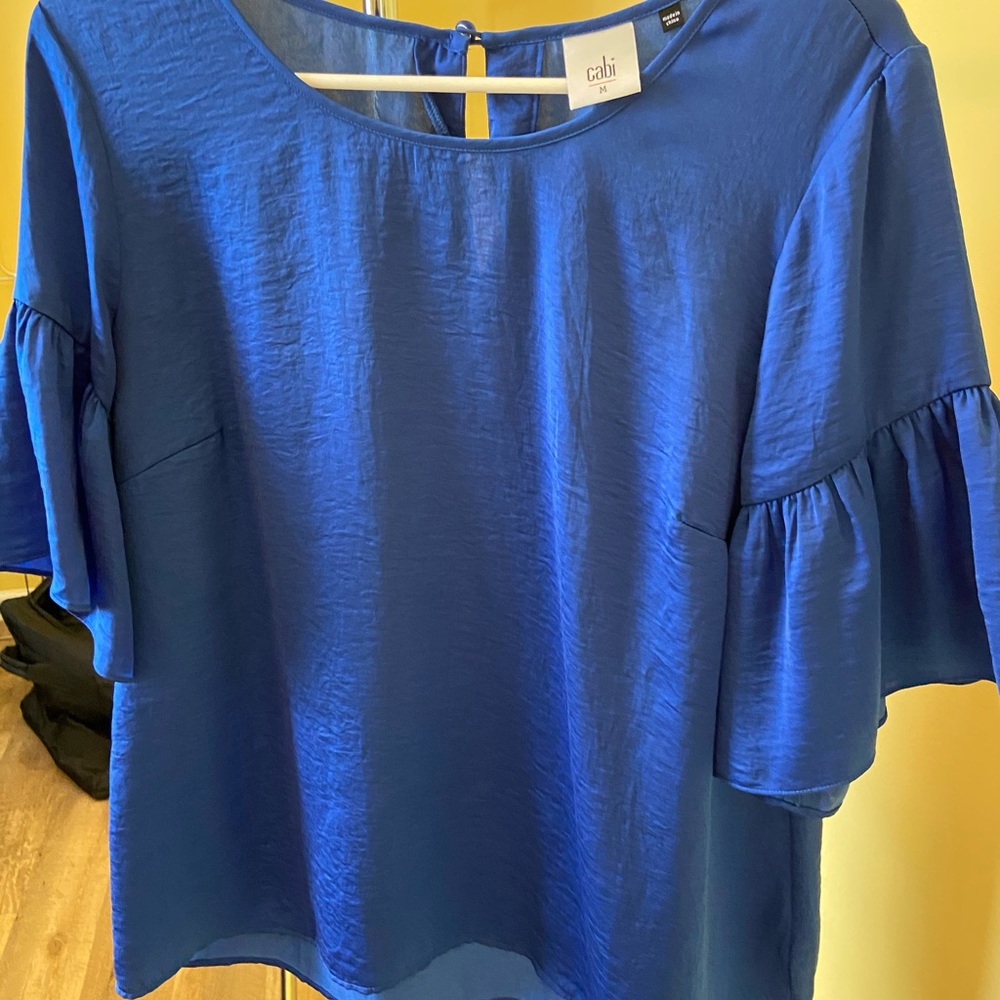 Royal blue top